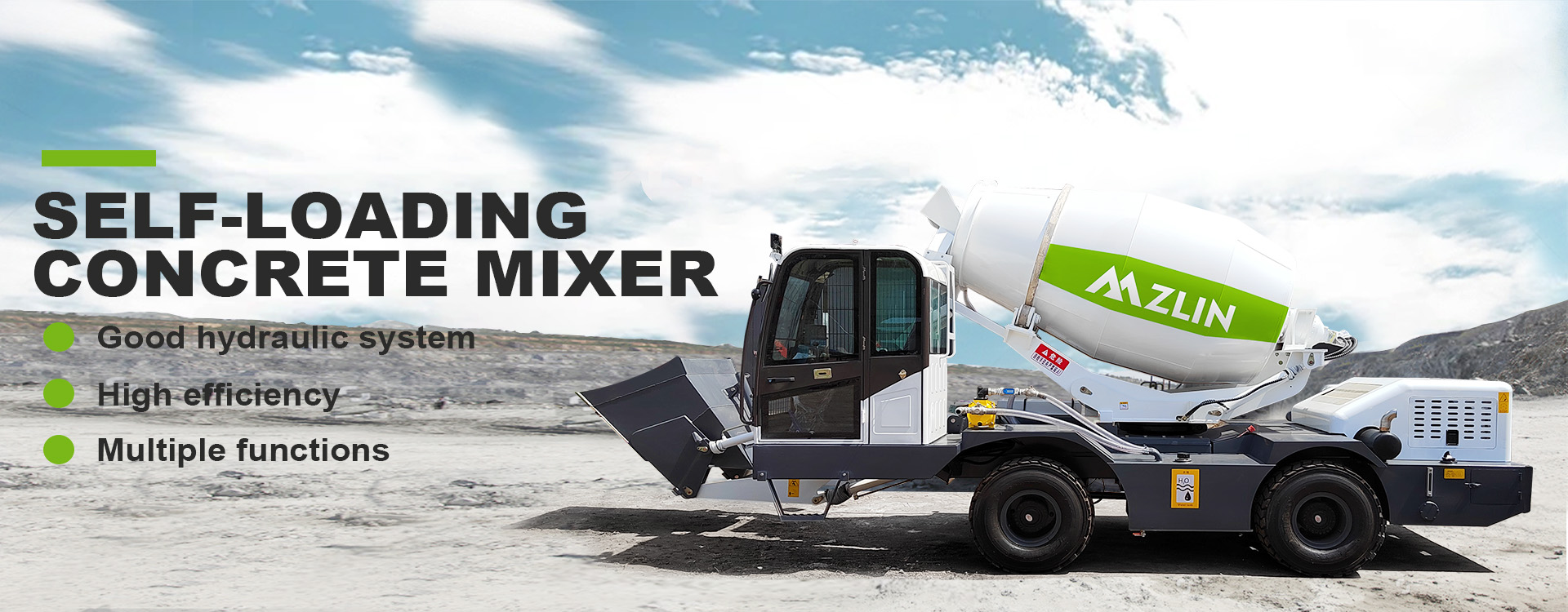 Solutions for Self-Loading Concrete Mixer - Henan Zlin Heavy